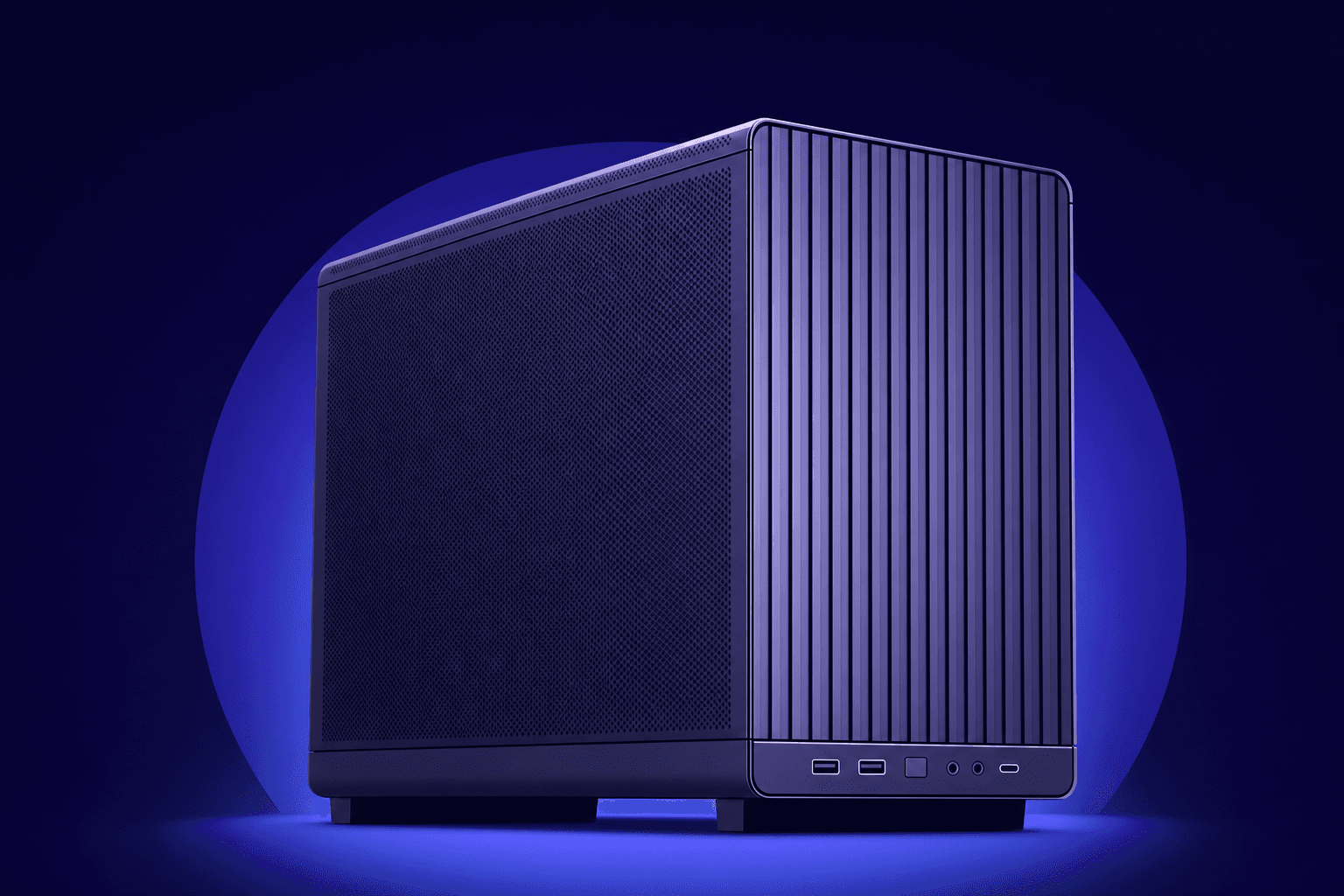 Illustration of a compact home theater PC
